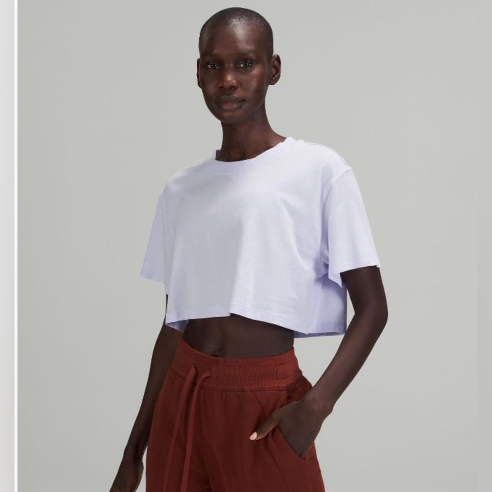 Lululemon all yours cropped tshirt